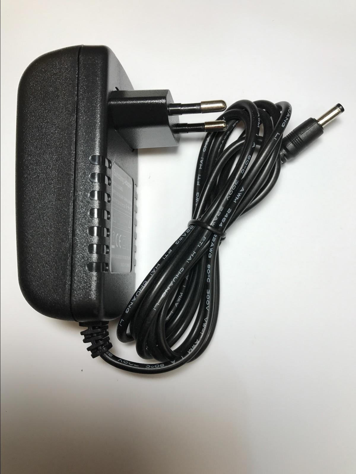 Polaroid PDM-0824 Portable DVD Player AC-DC Switching Adapter Charger EU 2 Pin