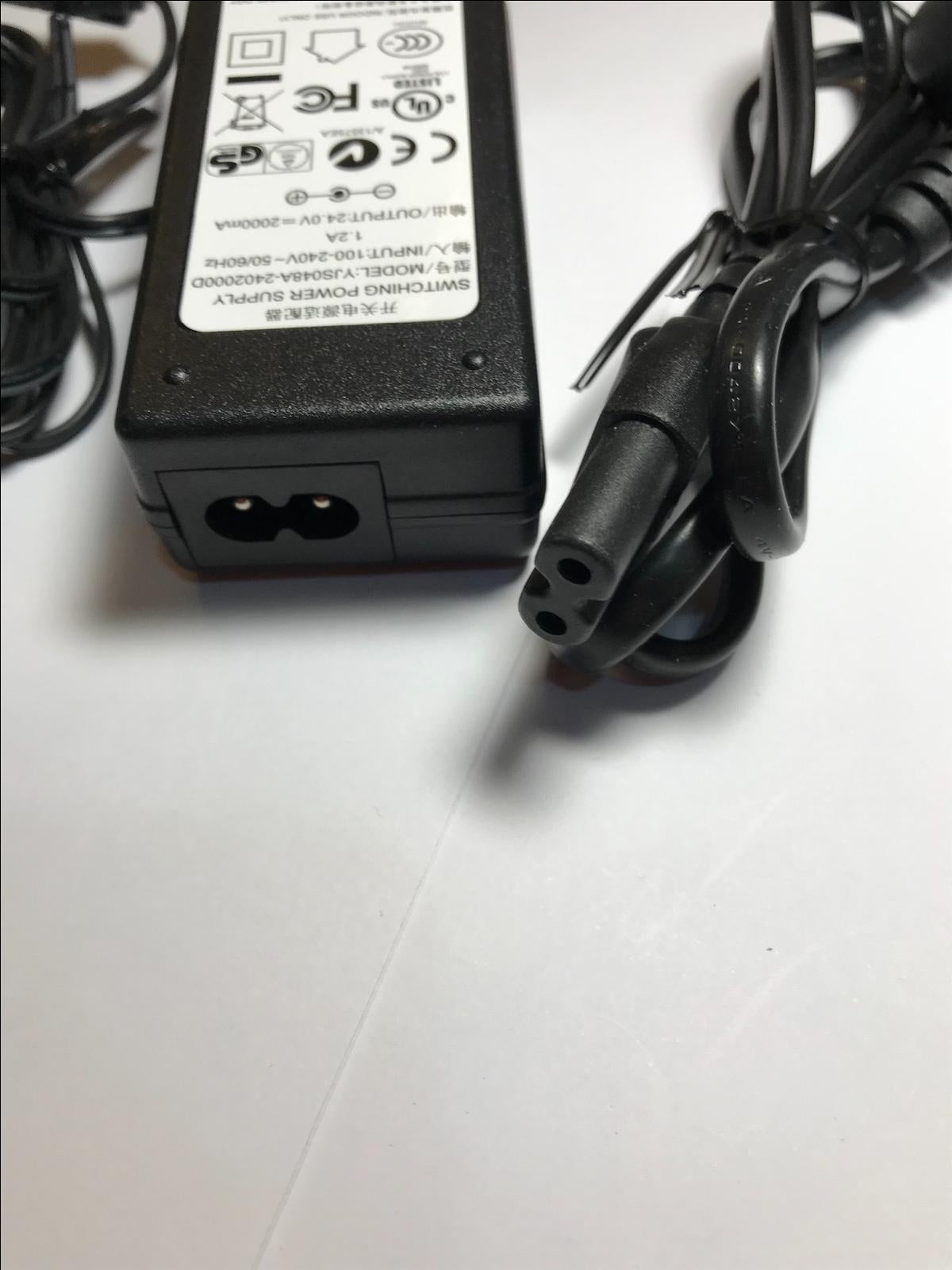 24V 2A AC Adapter Power Supply for 25V LG NB5530A 2.1ch Sound Bar Audio System