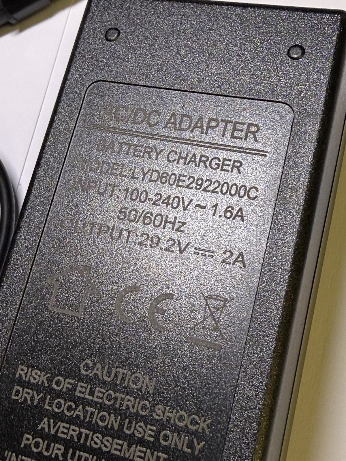 Replacement for 29.0V 2.0A 58W LED Driver AC Adaptor Power Supply K58S290200E2