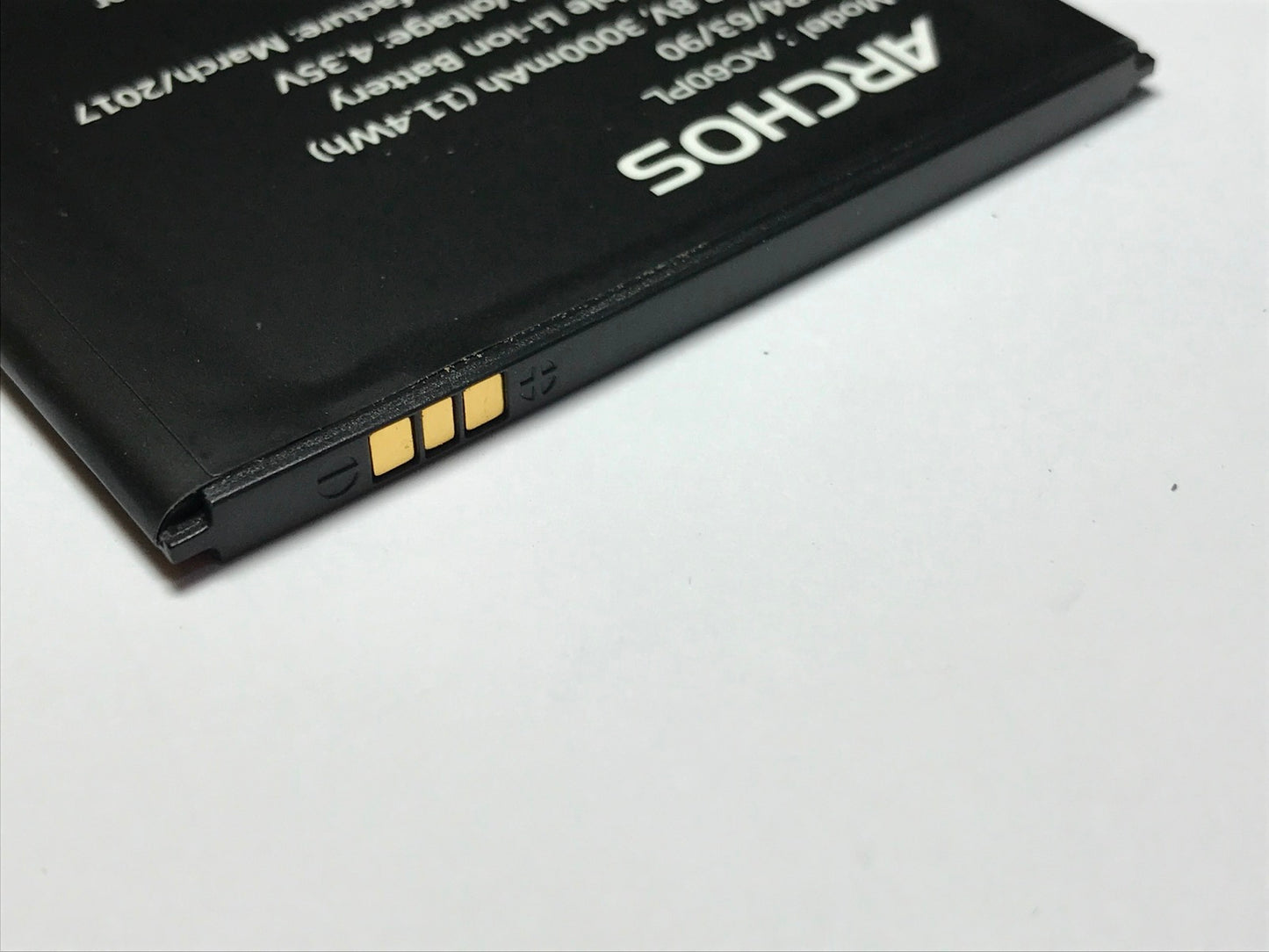 ARCHOS 60 Platinum Li-ion battery 3.8V 3000mAh 11.4Wh AC60PL 1ICP4/63/90