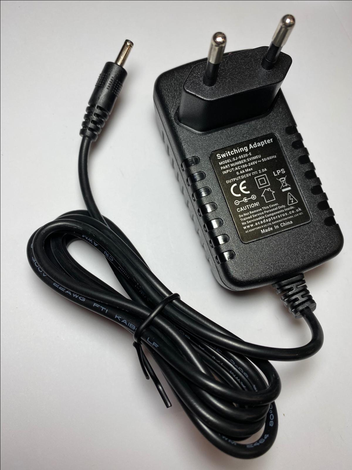EU 5V 2A Mains AC-DC Adaptor Charger for YD-4802 for Pluscom 7 Port USB 2.0 Hub
