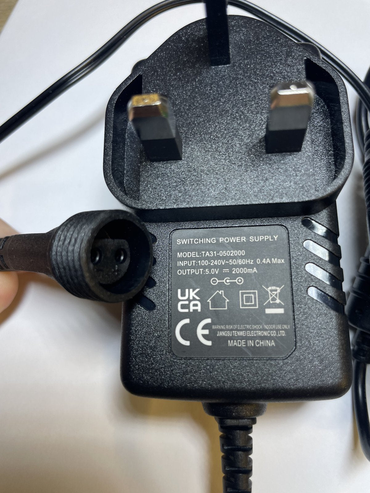 Replacement for 5V 1000mA Adaptor Model A30-0501000BSA Dongguan