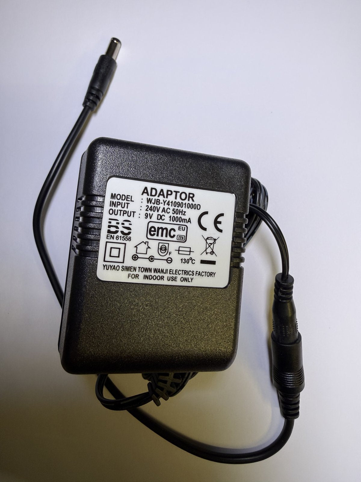 UK Digital Innovations LLC 9V 1000mA Adaptor Transformer P/N C-AA029A3