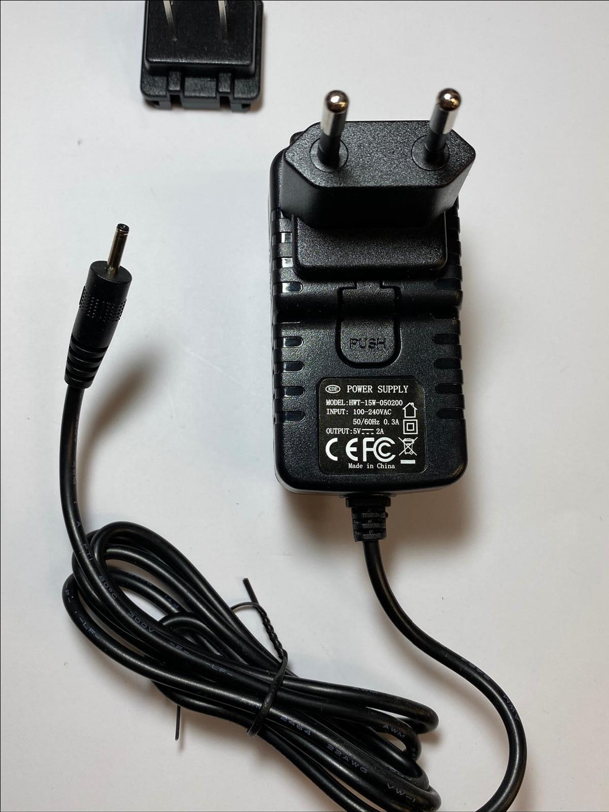 UK EU USA AUS FULL SET 5V 2A AC-DC Adaptor Power Supply Charger 2.5mm x 0.8mm