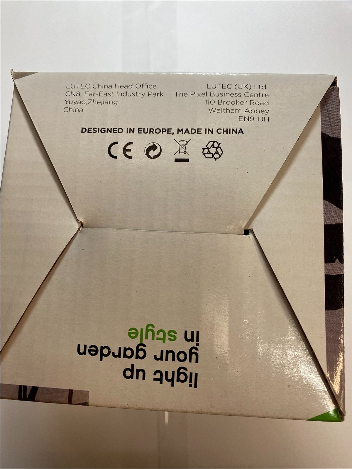 Lutec 5510815306 Copper Vienna Up/Down Light IP44 GU10 PIR for Smartbulb