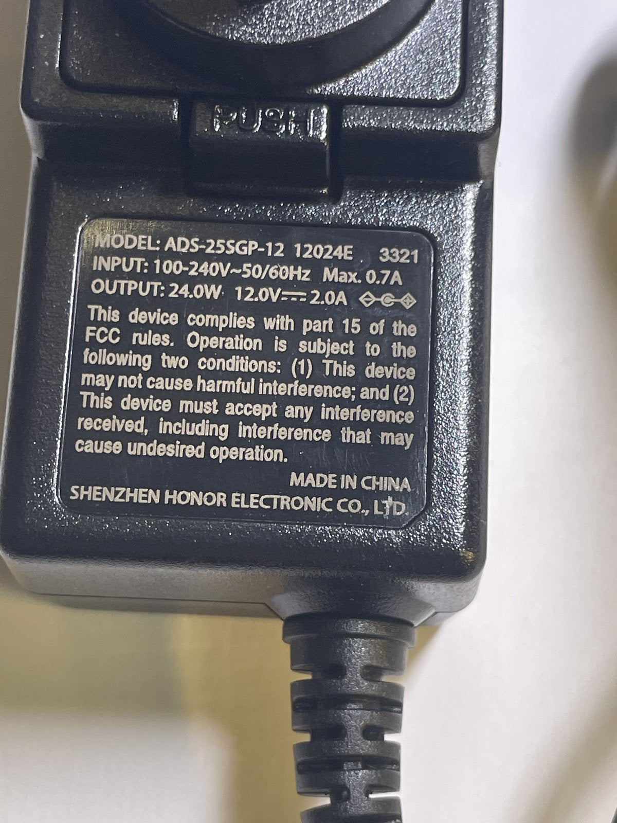 Replacement for 12V 6W AC-DC Adaptor for Philips Hue Go 2.0 Portable Light