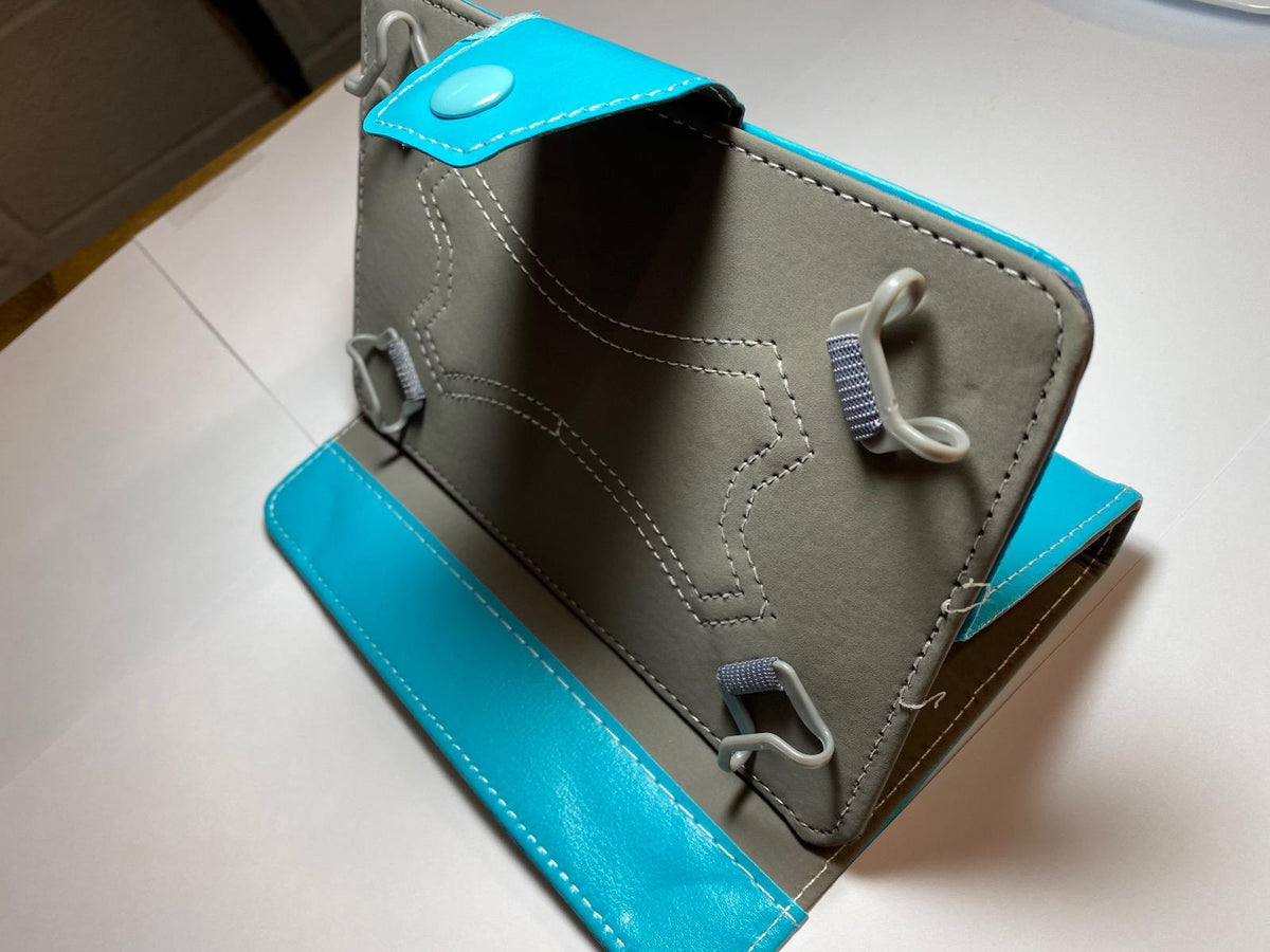 Light Blue Android Logo Case/Stand for 7" Tesco HUDL Android Tablet PC