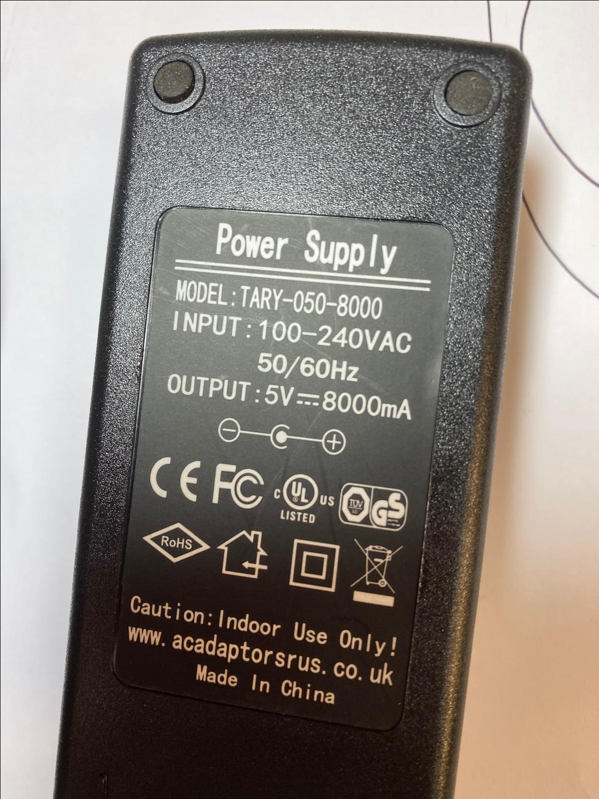 Replacement for 5V 6.5A 32.5W Powertron AC Adapter PA1065-050T2B650 4 Pin Din