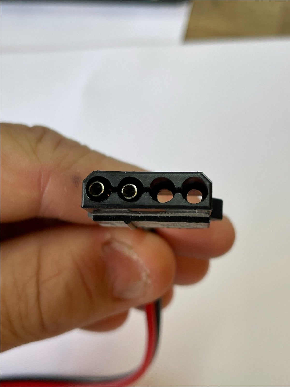 12V 1.5A Mains AC-DC Switching Adaptor with 4 Pin Male Molex Connector