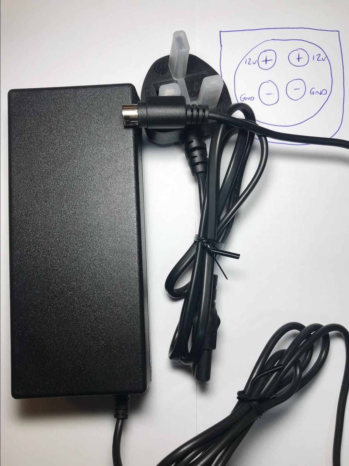 12V AC-DC Adapter for POSIFLEX Jiva KS-6215/KS-6215I/KS-6217 SERIES Power Supply