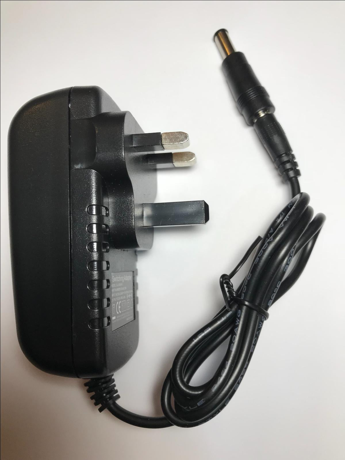 Replacement for Tellermate AC Adapter STD-05025T SW4121 5V 2.5A 12.5W UK Plug