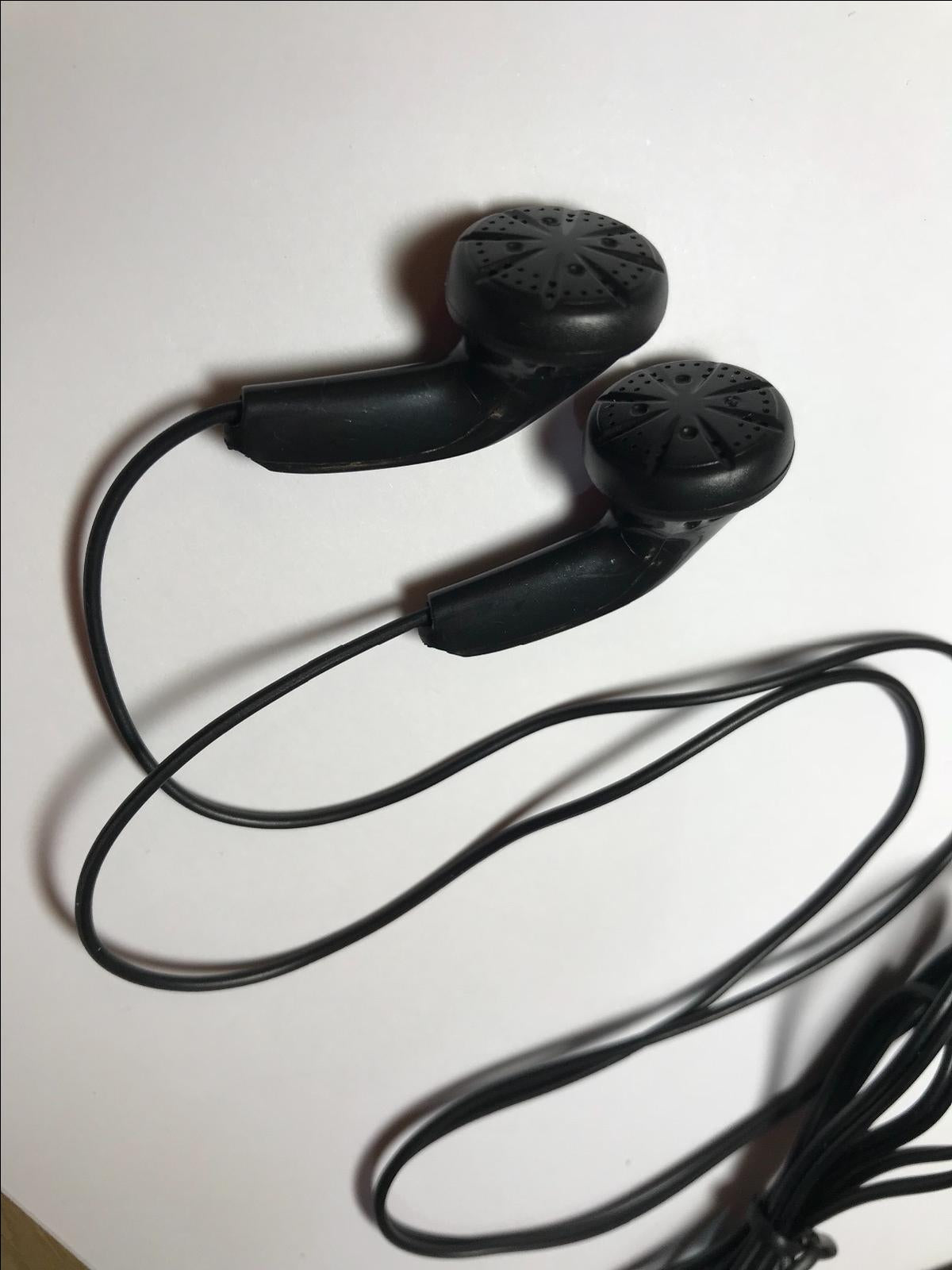 Genuine Original 3.5mm Black Earphones for STK M Phone Plus