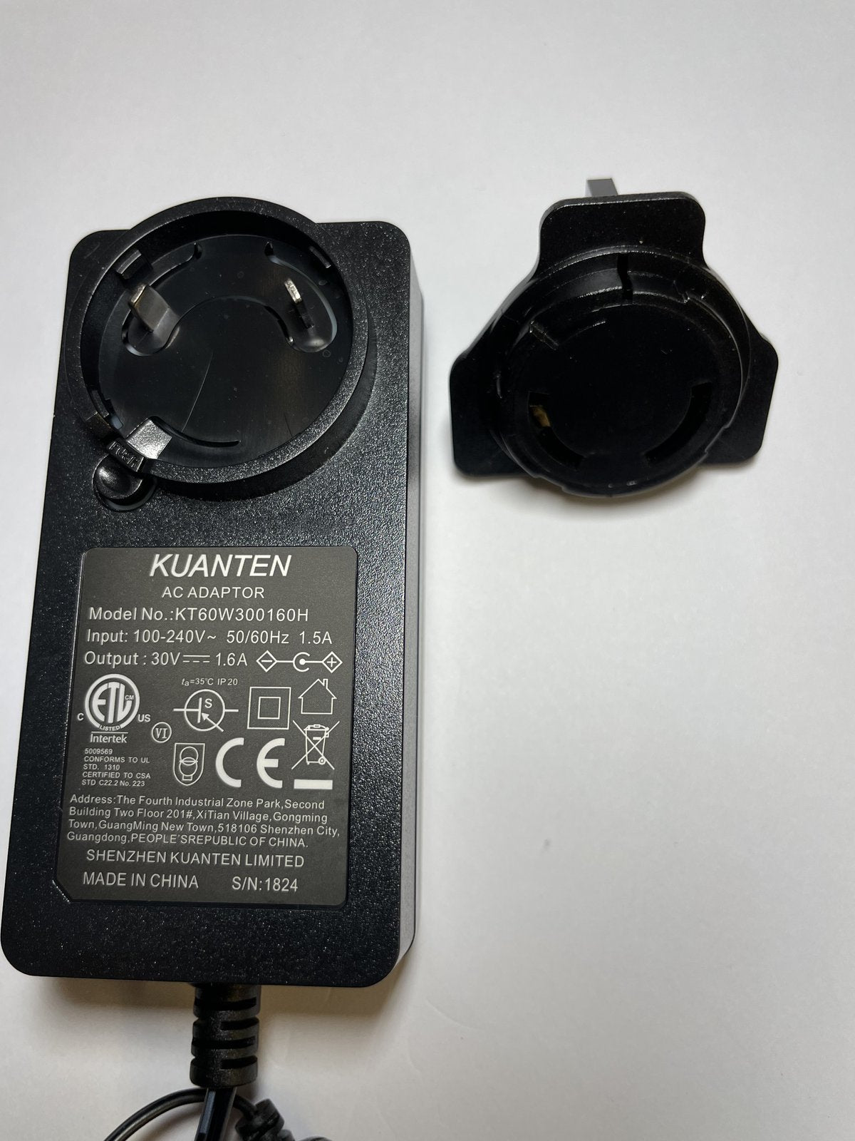Replacement for 29.4V 1.5A Charger for Zinc Folding Electric ECO Scooter ZC08072