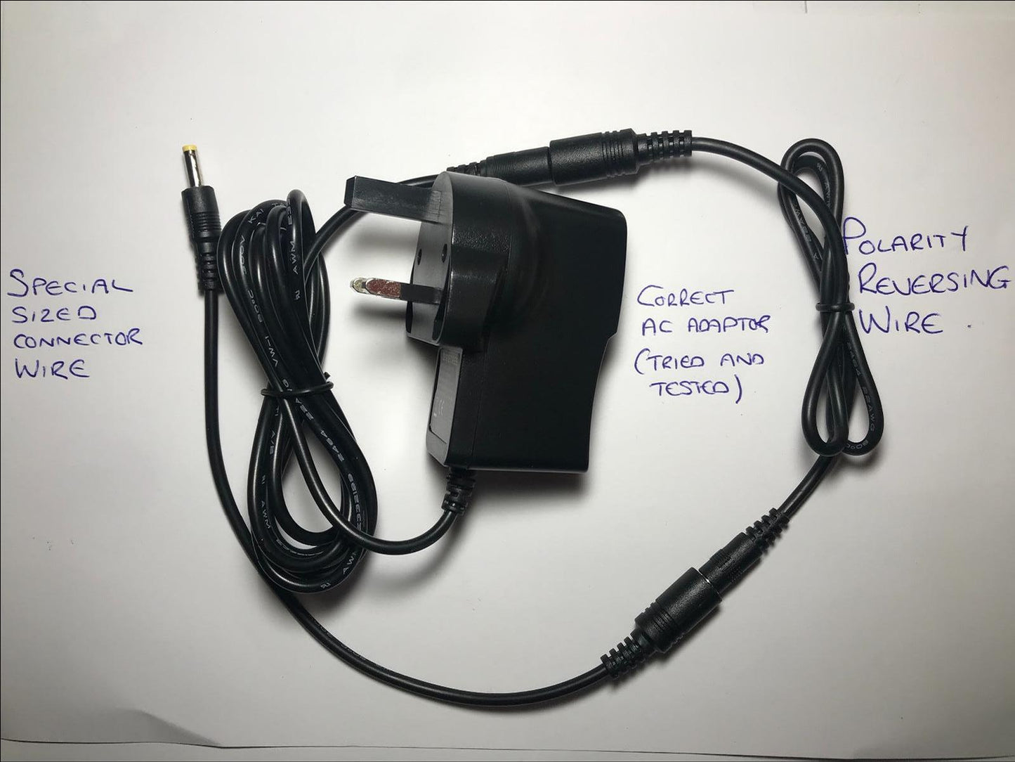 Replacement Charger - Ryobi CSD-4030G 4V 1.5Ah Li-Ion Cordless Screwdriver