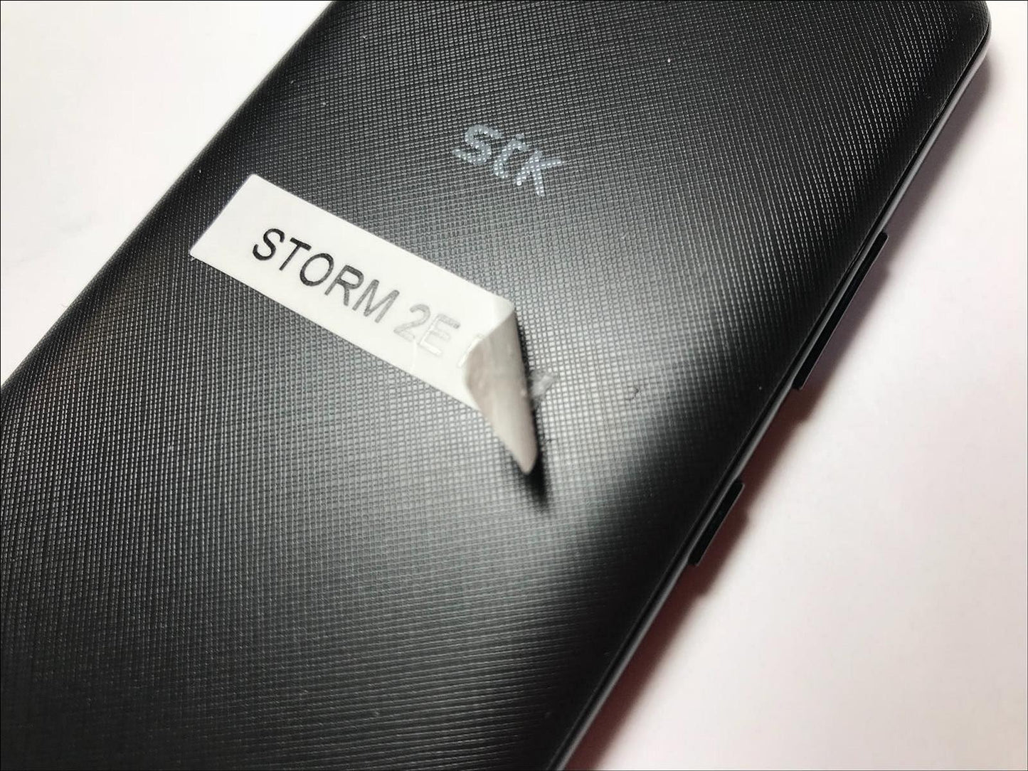 STK STORM 2E PLUZ Smartphone Dummy Kids Toy Display Phone FAKE PHONE
