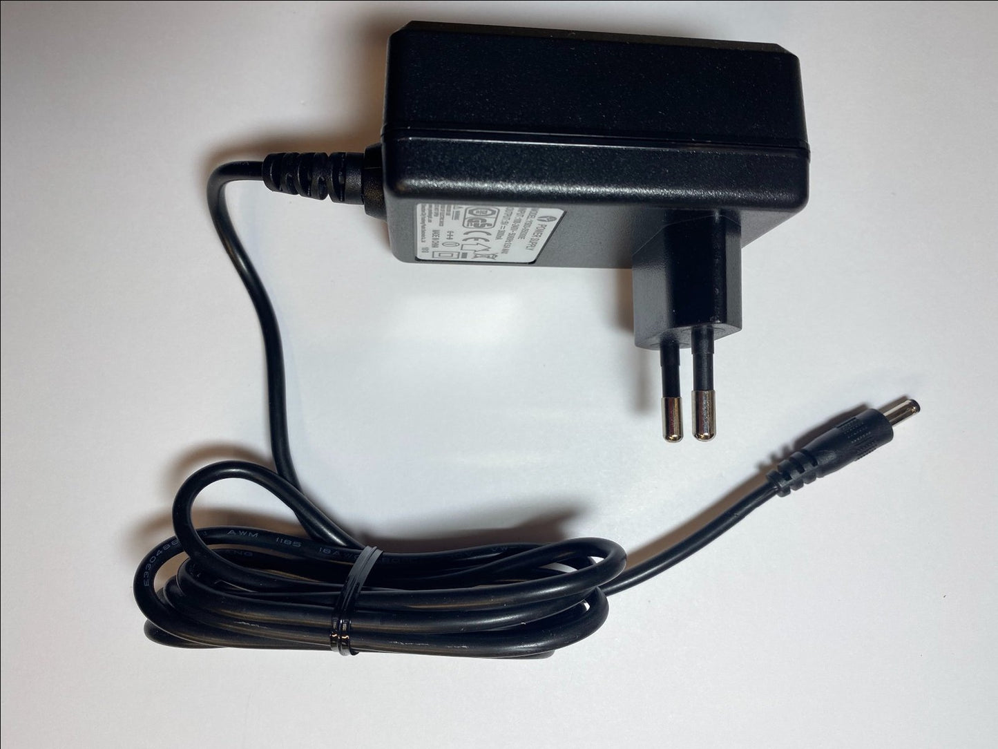 EU European Plug Mains AC-DC Switching Adaptor Power Supply 3.5mm x 1.3mm