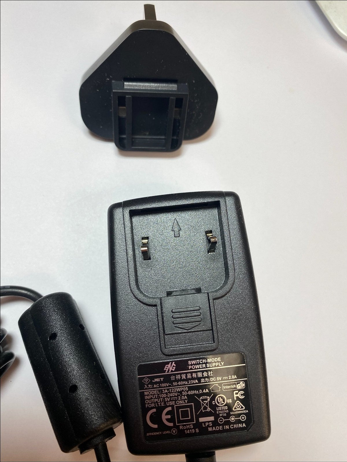 Replacement for 5V 1A Gospell Switching Mode Power Supply GP301B-050-100 UK