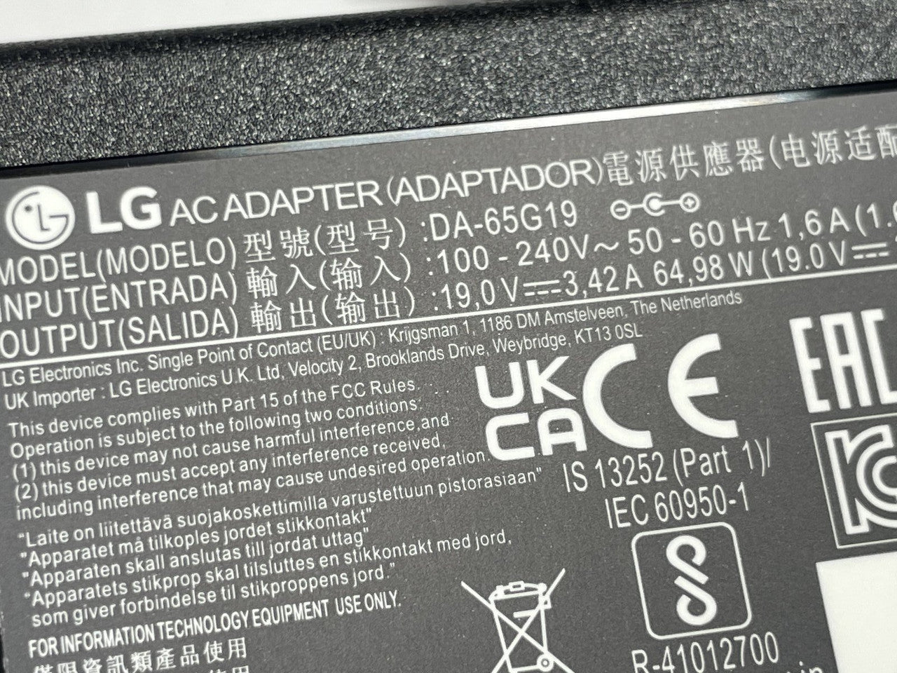 Replacement AC-DC Adaptor Power Supply for 18V 2.5A Cricut Joy JCTR101 8CF1