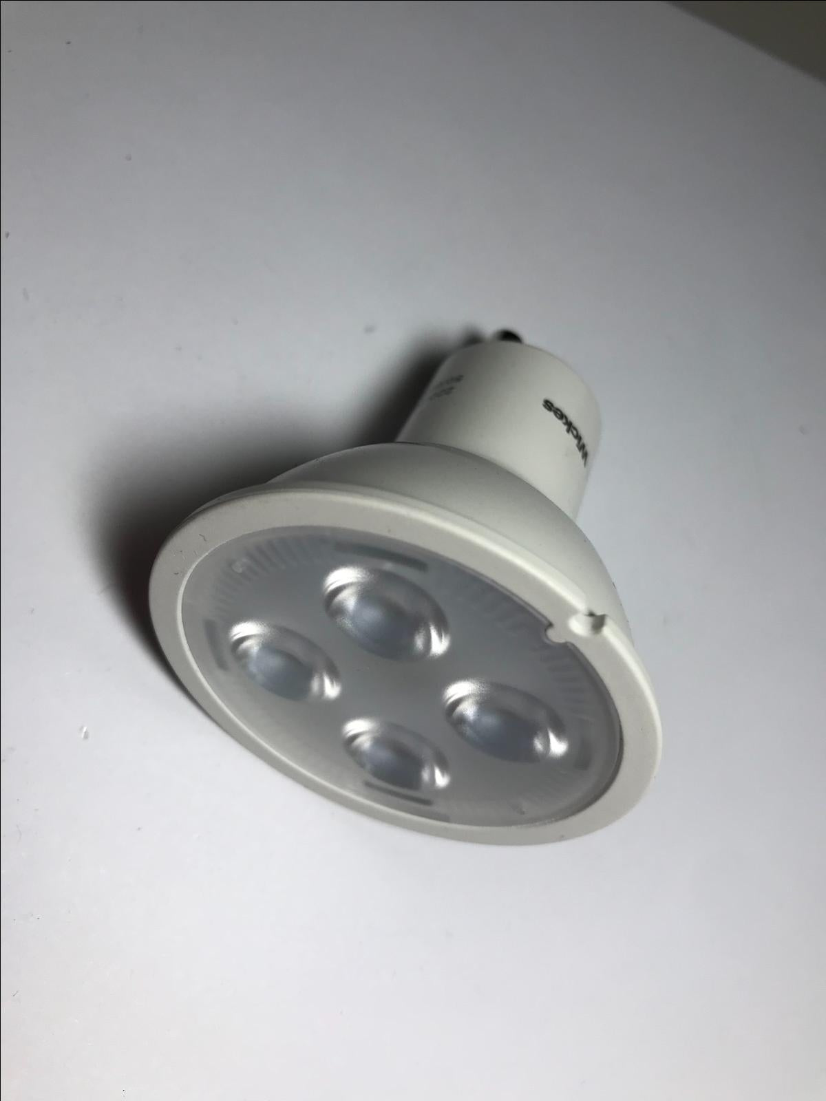 10x Wickes LED Light Bulb 5W = 50W GU10 Lamp A+ 90% Saving LASTS 12 TIMES LONGER