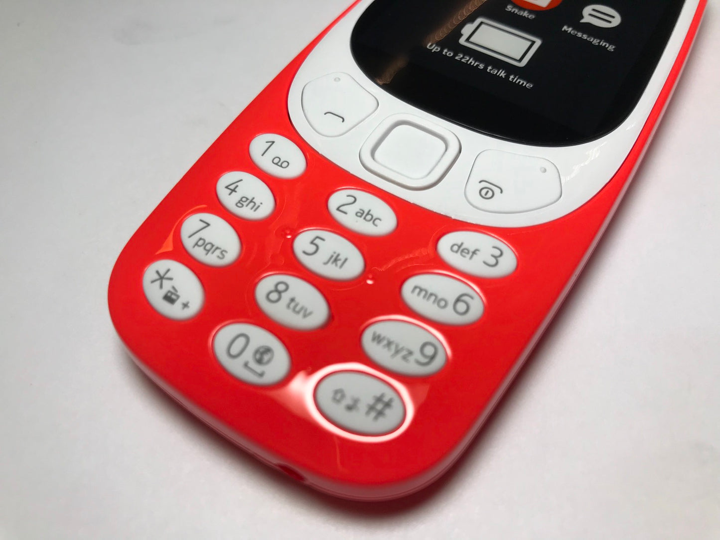 Nokia 3310 Warm Red Dummy Kids Toy Display Phone FAKE PHONE