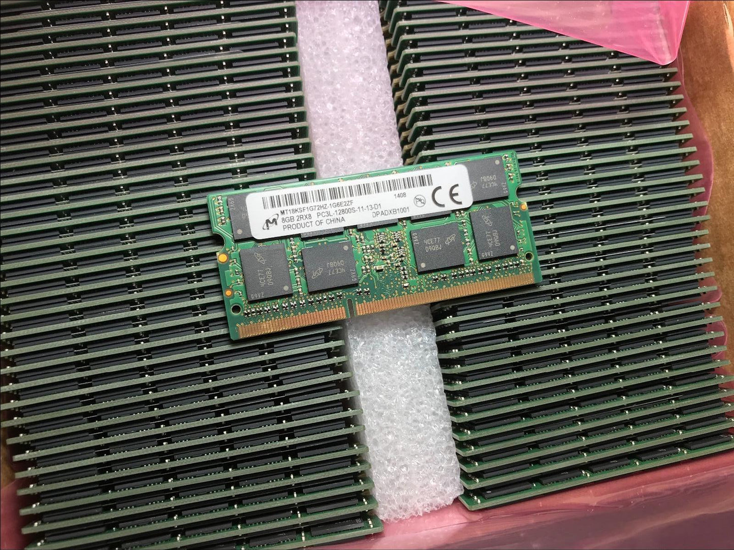 Micron MT18KSF1G72HZ-1G6E2ZF 8GB 2RX8 PC3L-12800S-11-13-D1 DPADXB1001 RAM