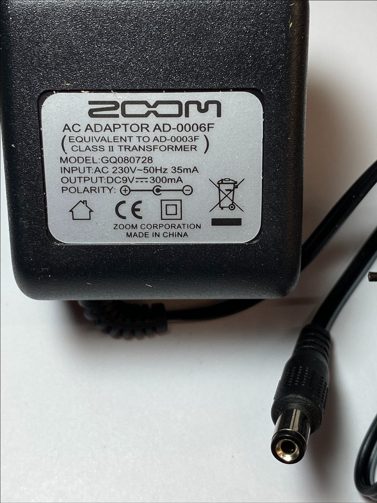 Replacement for 9V 180mA 1.62VA NCE Plug-In AC/DC Adaptor AXC09V180B for Scales