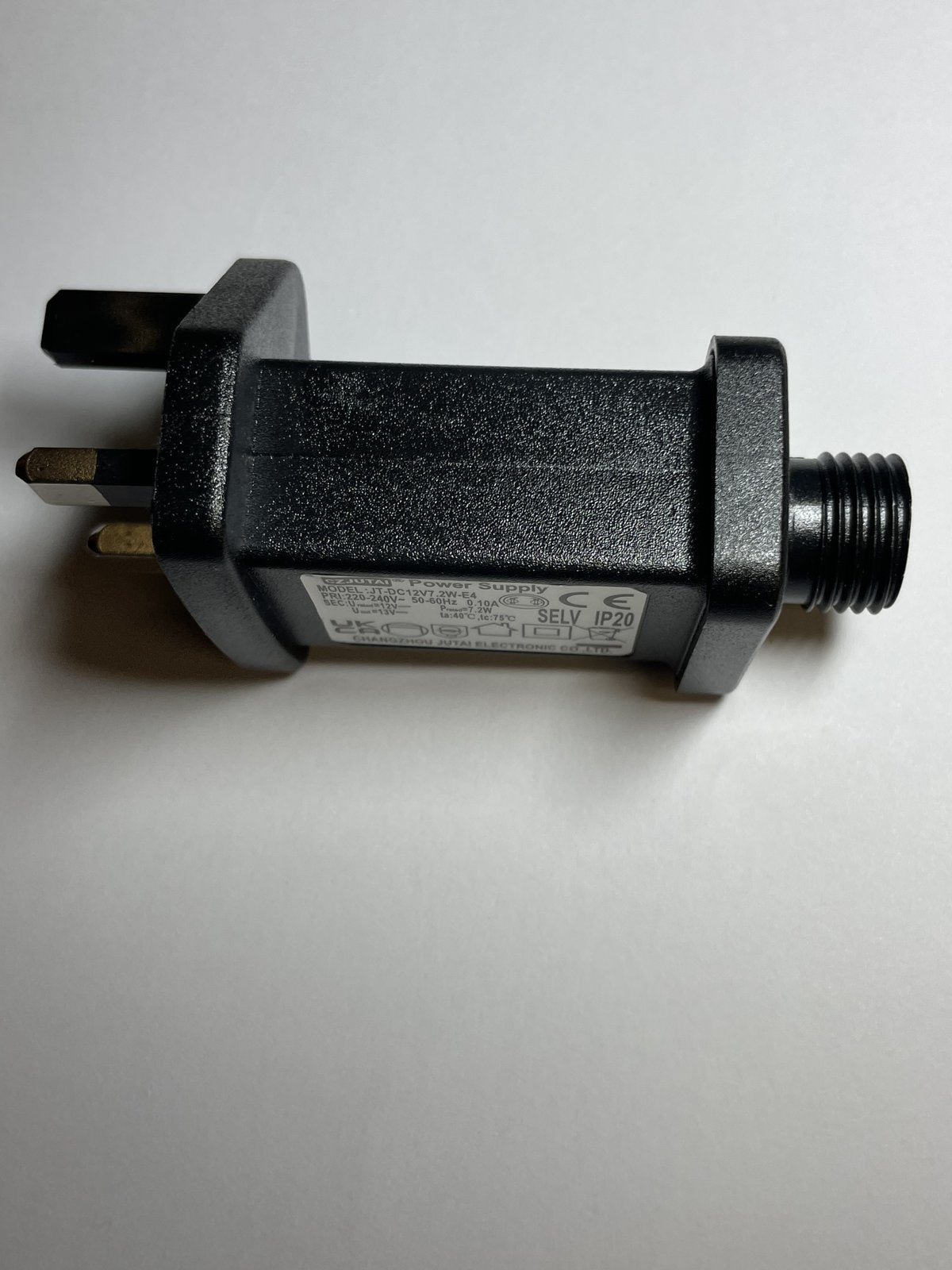 Replacement for CZJUTAI Power Supply JT-DC12V6W-E1 12V for Xmas Tree Lights