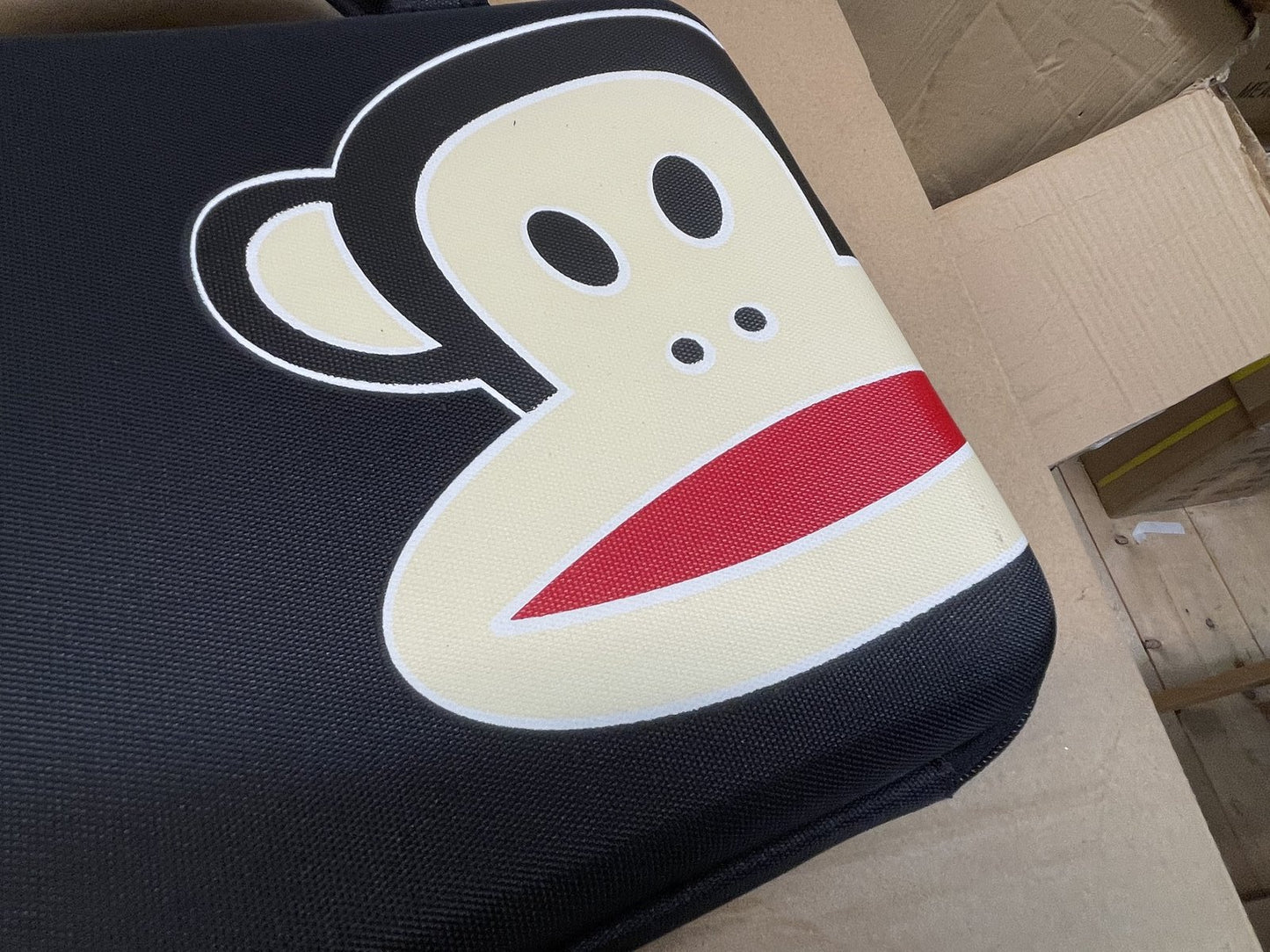 Black Paul Frank Monkey Hard Shell Case/Bag for Samsung Galaxy Tab 2