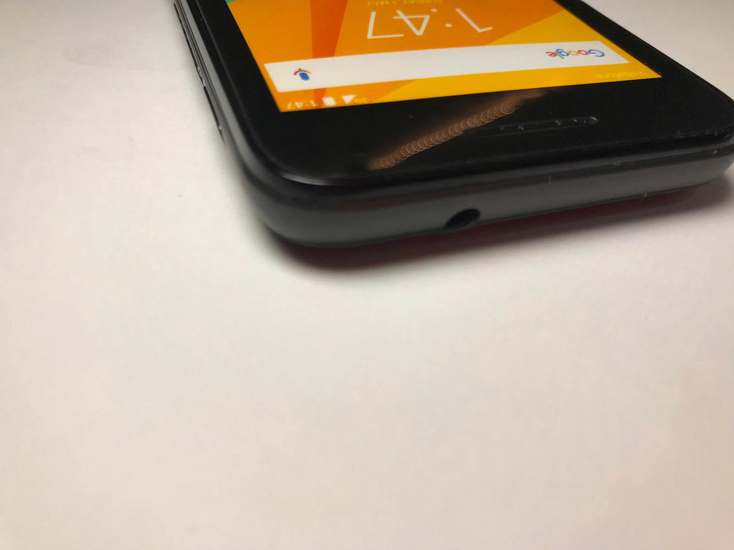 Alcatel Pixi 4 BLACK Vodafone Smartphone Dummy Kids Toy Display Phone FAKE PHONE