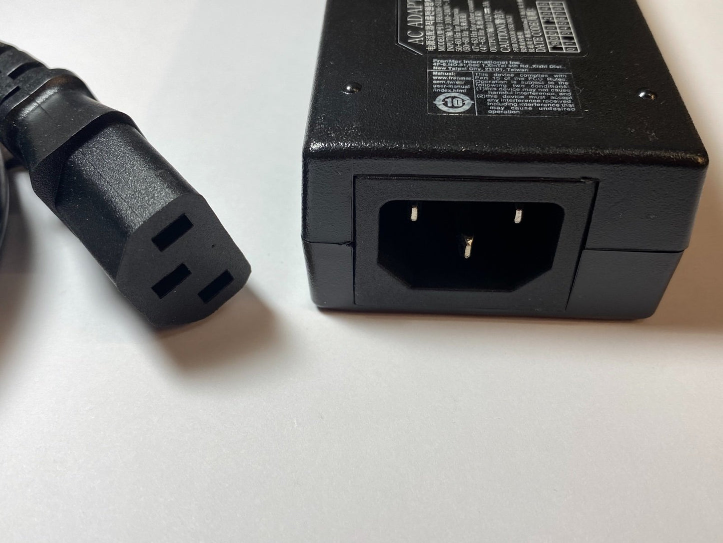 Replacement for 12V 1.5A AC Adapter for Sony AC-M1215WW 90 Degree tip Version