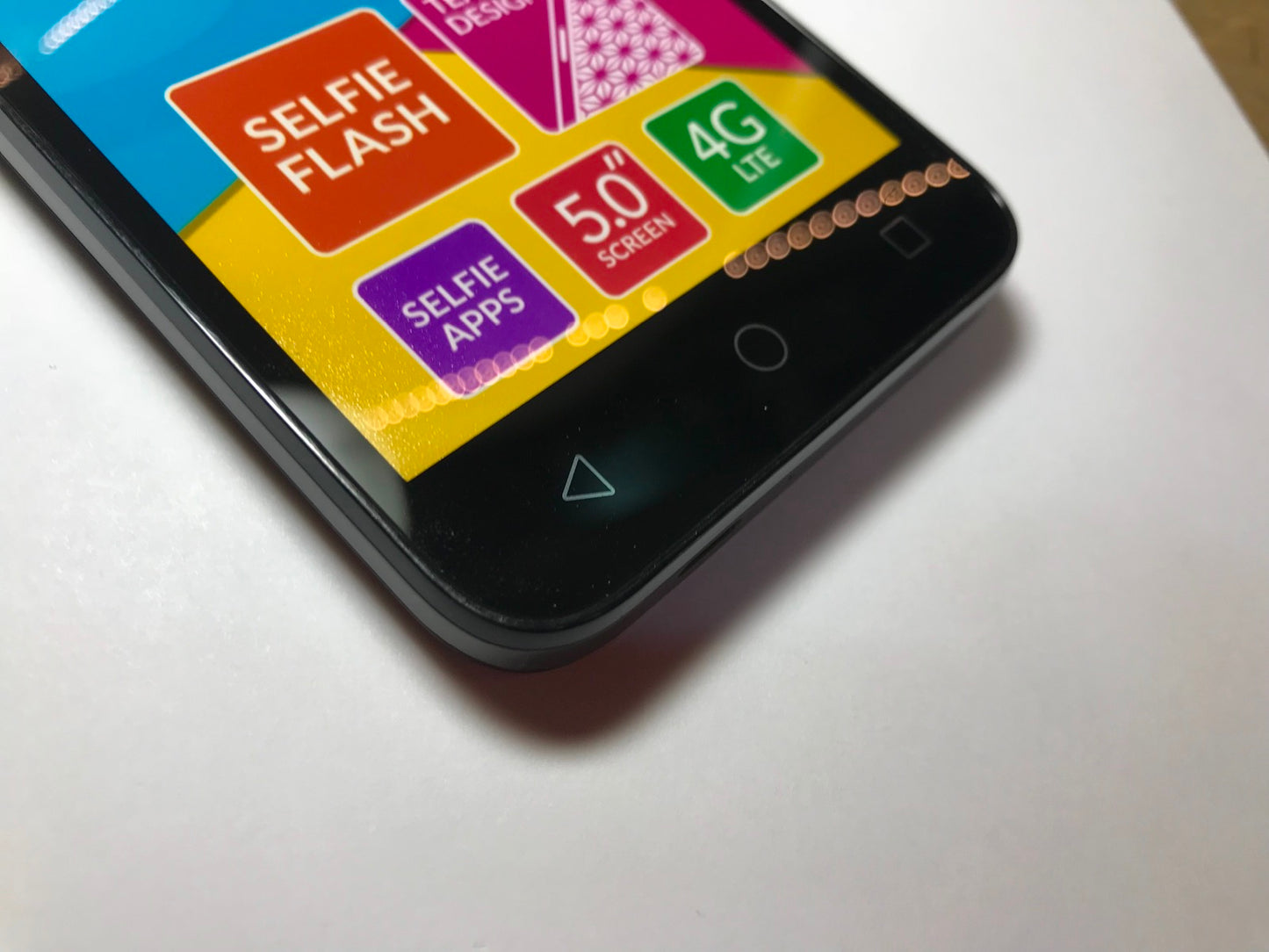 Alcatel U5 Black Coccoa Grey Dummy Kids Toy Display Phone FAKE PHONE 5044A