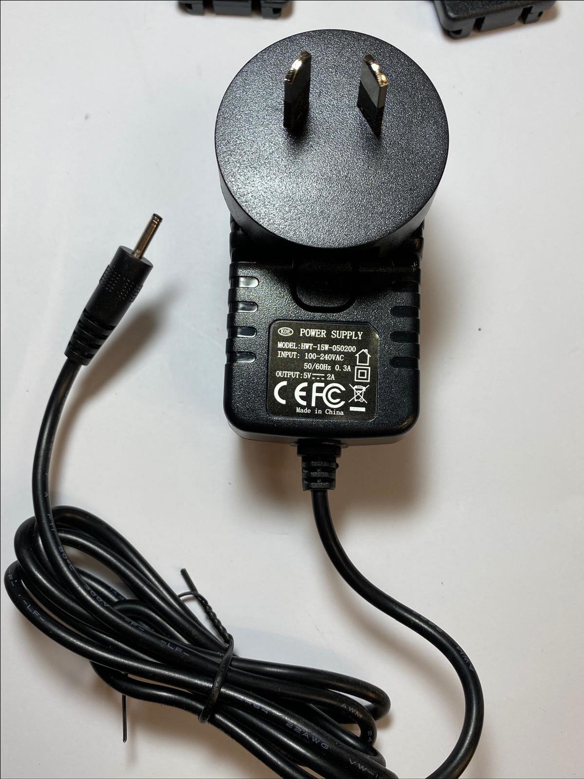 UK EU USA AUS FULL SET 5V 2A AC-DC Adaptor Power Supply Charger 2.5mm x 0.8mm