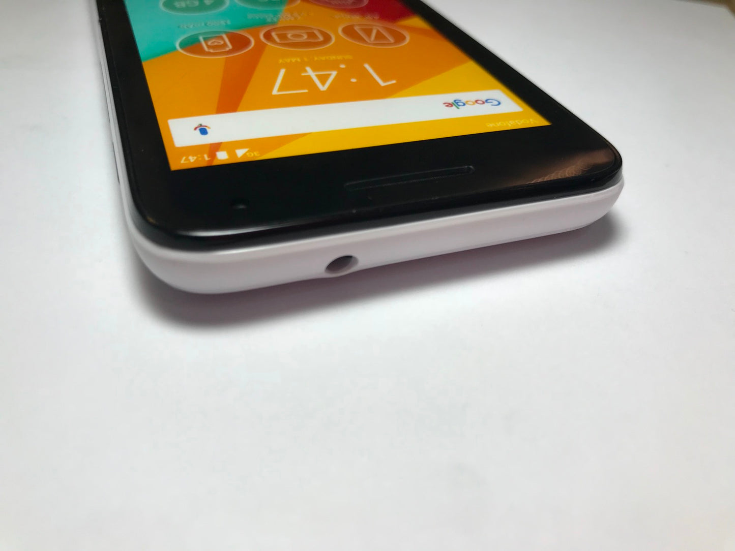 Alcatel Pixi 4 WHITE Vodafone Smartphone Dummy Kids Toy Display Phone FAKE PHONE
