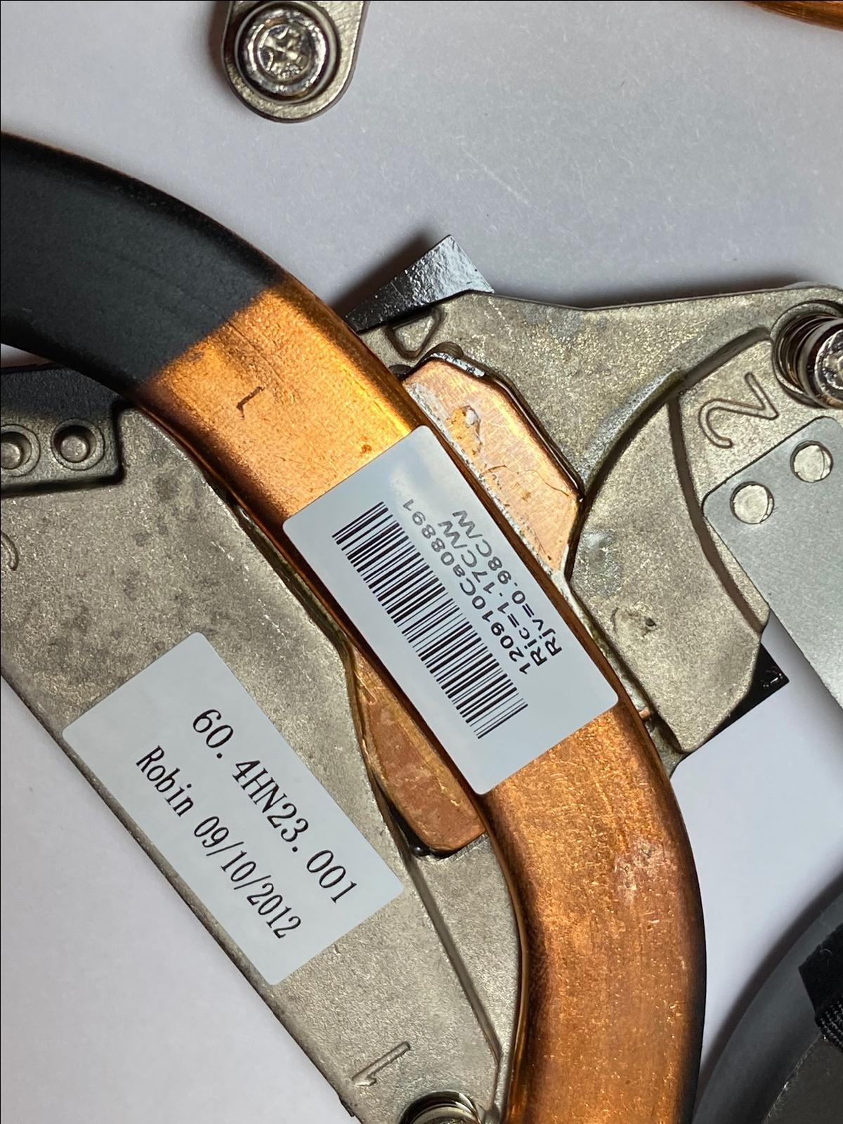 Acer/Packard Bell Heatsink CPU Cooling Fan 60.BJ901.003 60BJ901003 604HN23.001