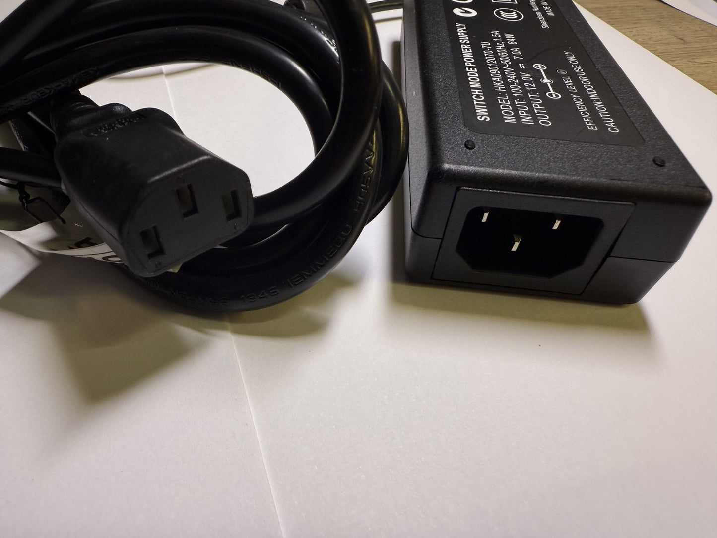 Replacement Huizhou Sanhua AC Adapter Model SAWA-02-594 12V 6A