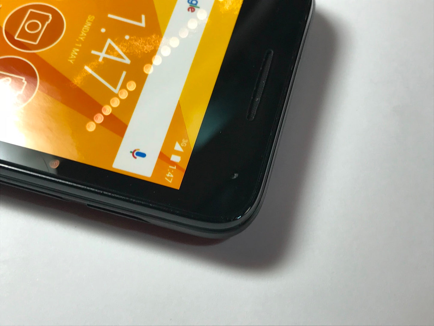 Alcatel Pixi 4 BLACK Vodafone Smartphone Dummy Kids Toy Display Phone FAKE PHONE