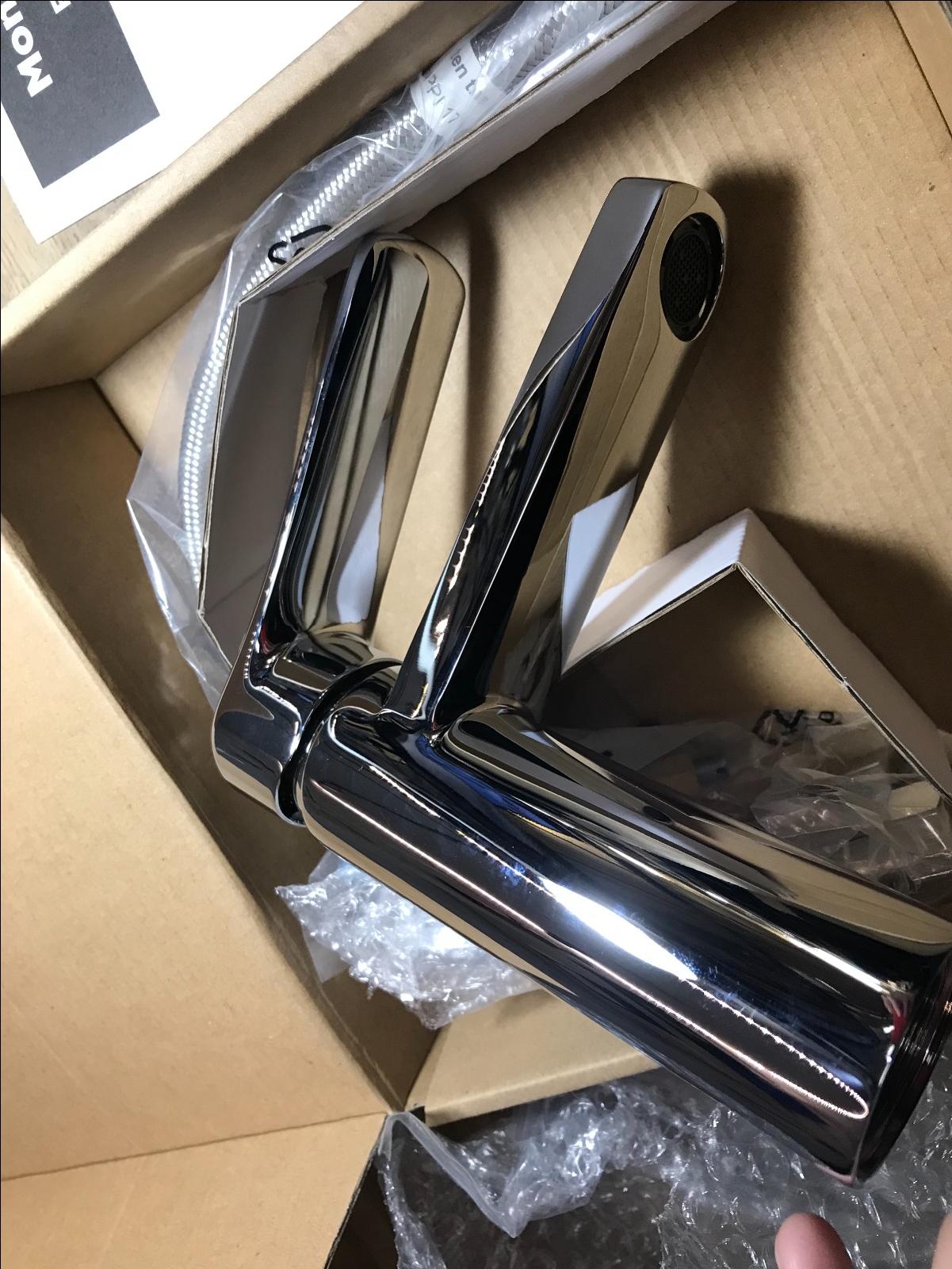 IFLO CONTEMPORARY IMIRI BASIN MIXER TAP 295753 CHROME FINISH MIN 0.3 BAR