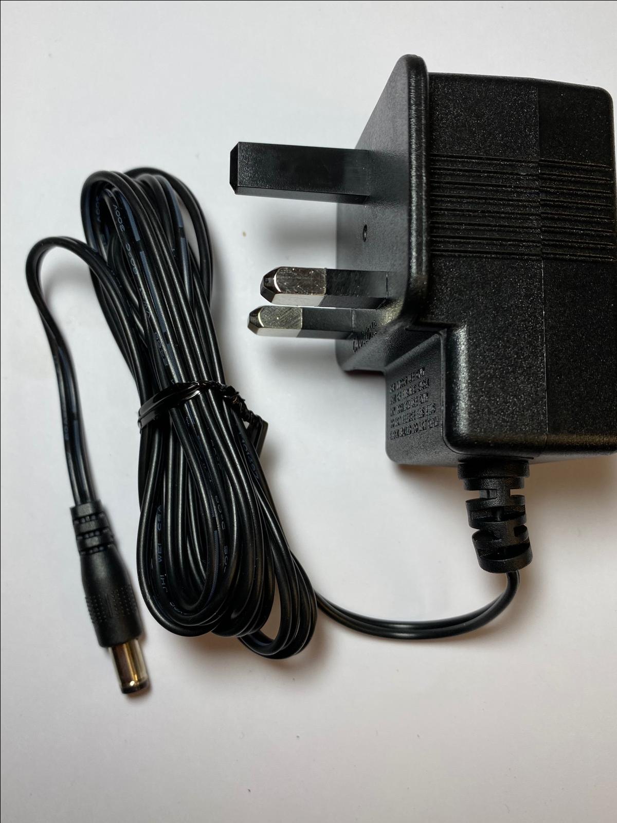 Replacement 9V AC-DC Adaptor for Tech 21 Bass Boost Fuzz Metallic pedal