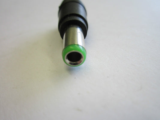 DC Push On Tip Attachment Piece Female 5.5mm x2.1mm to Male 6.3mm x3.0mm 6.3 x3