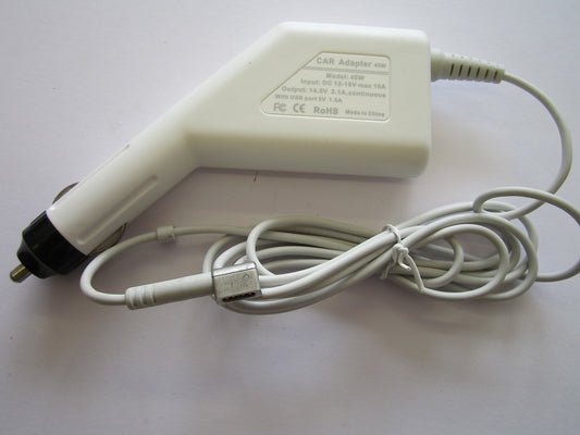 45W 14.5V 3.1A Power Supply DC Adapter In-Car Charger for 11" 13" Macbook Air