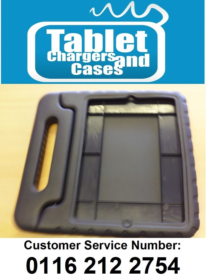 BLACK STRONG IMPACT RESISTANT DROP PROOF IPAD2/3/4 CASE SHIELD FOR BUILDERS/KIDS