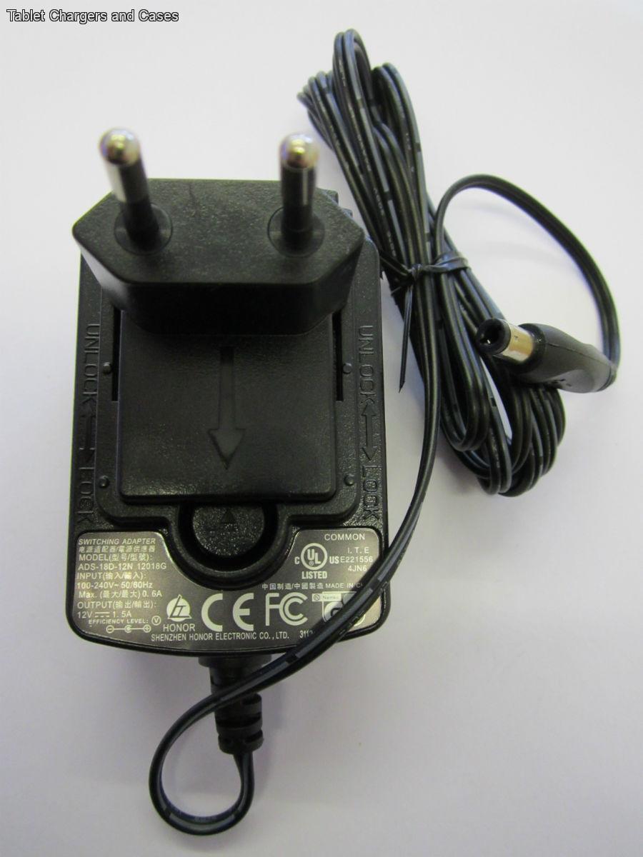 EU European AC Adaptor 12V 1.5A ADS-18D-12N for Seagate Back Up Hard Drive