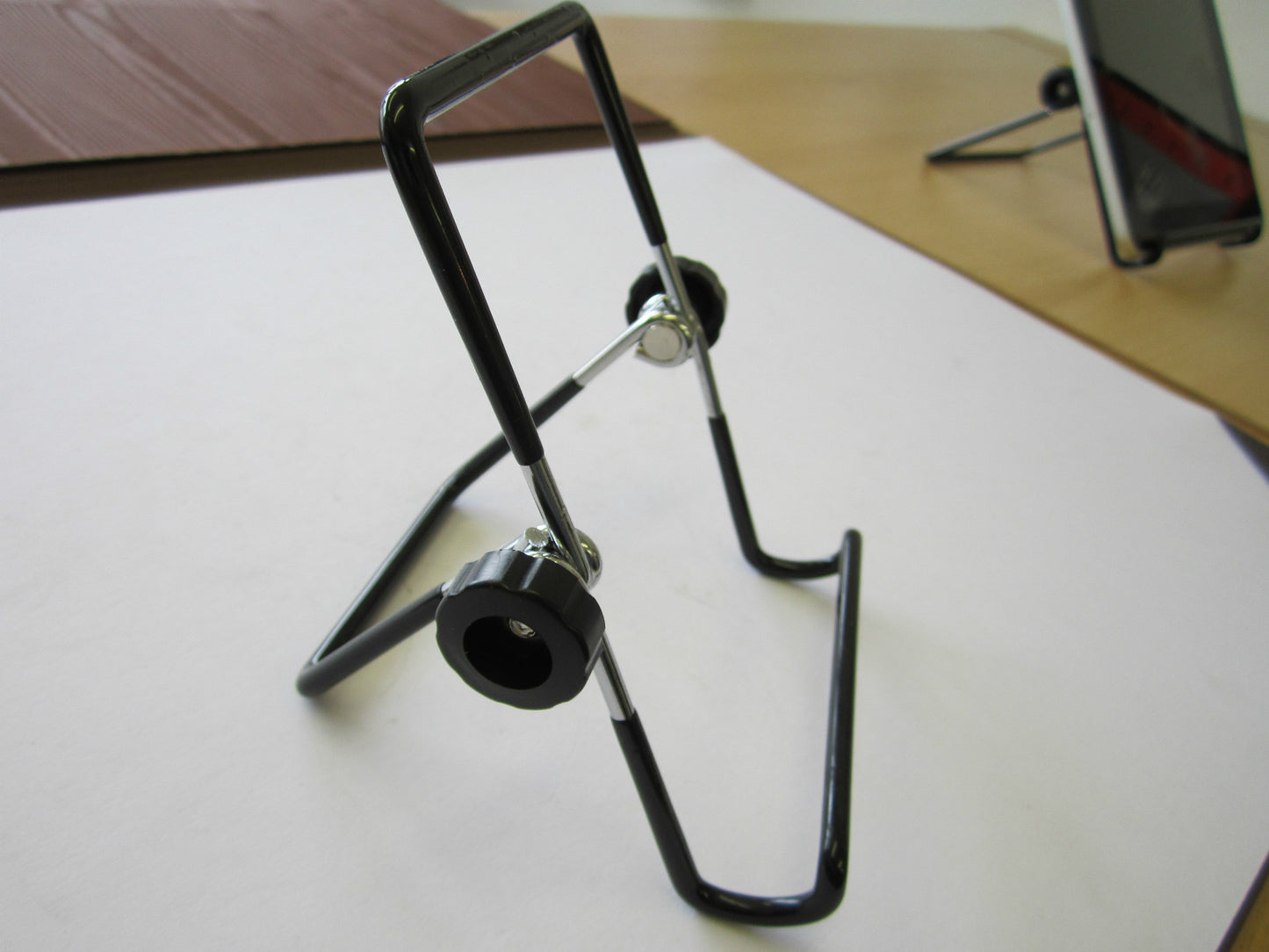 Small 7",8",9" Metal/Rubber Frame Multi Angle Position Stand Desktop Holder