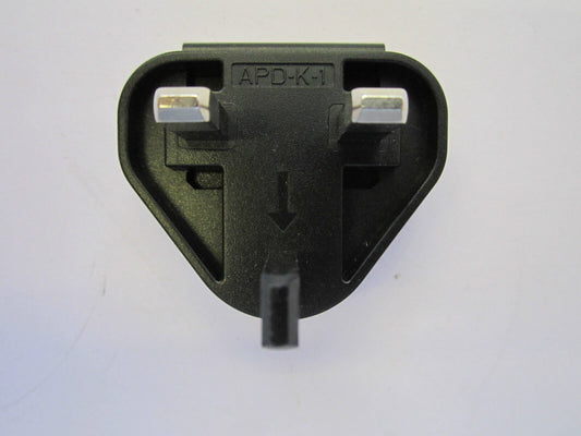 UK Slide Attachment Plug PN; 100685358 for APD AC-DC Switching Adapter